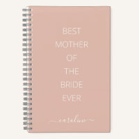 Custom Best Mother of the Bride Modern Blush Pink