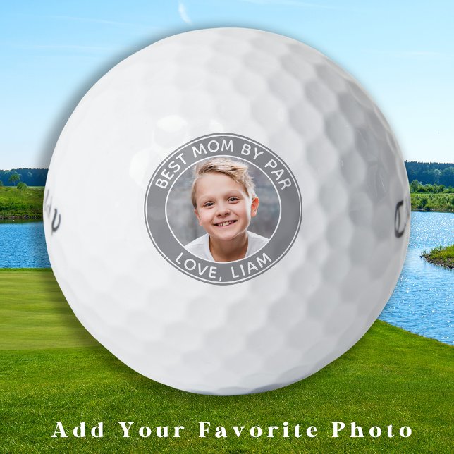 Custom Best Mum Ever By Par Kids Photo Golf Balls (Creator Uploaded)
