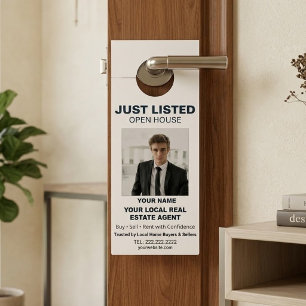 Custom Best Real Estate Realtor Agents Template Door Hanger