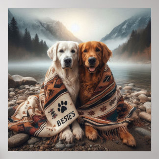 Custom Bestie Dog Poster