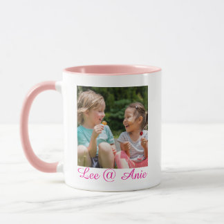 Custom Bestie Name Photo Mug