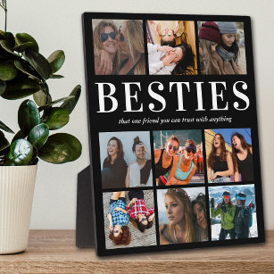 Custom Besties Gift   Best Friend Plaque