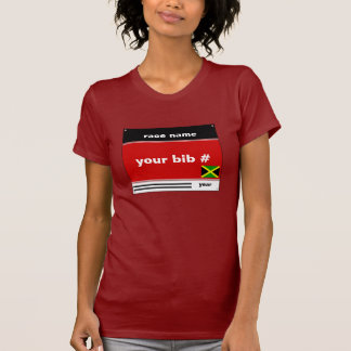 custom bib # apparel T-Shirt