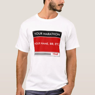 Custom Bib Number T-Shirt
