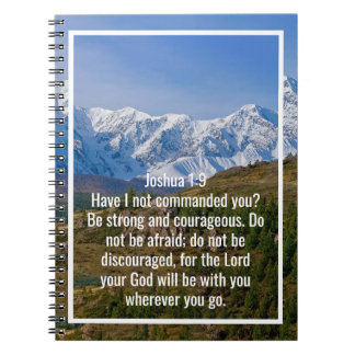 Custom bible verses quotes and personalised word notebook