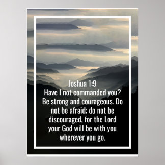 Custom bible verses quotes and personalised word poster