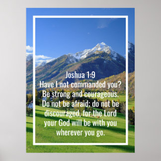 Custom bible verses quotes and personalised word poster
