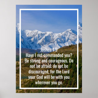 Custom bible verses quotes and personalised word poster