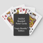 Custom Bicycle® Poker Playing Cards Tragic Royalty