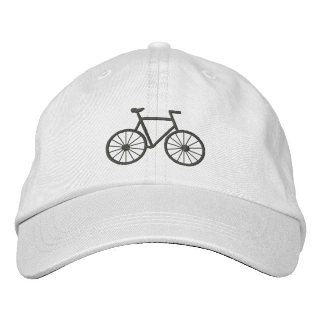 Custom Biking Embroidered Hat (Front)