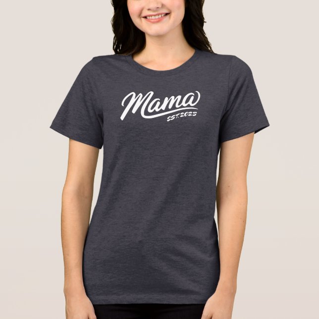 Custom Birth Year & Est. Mum Shirts – Personalised (Front)