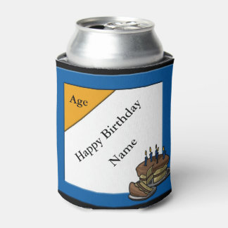 Custom Birthday Can Coolers