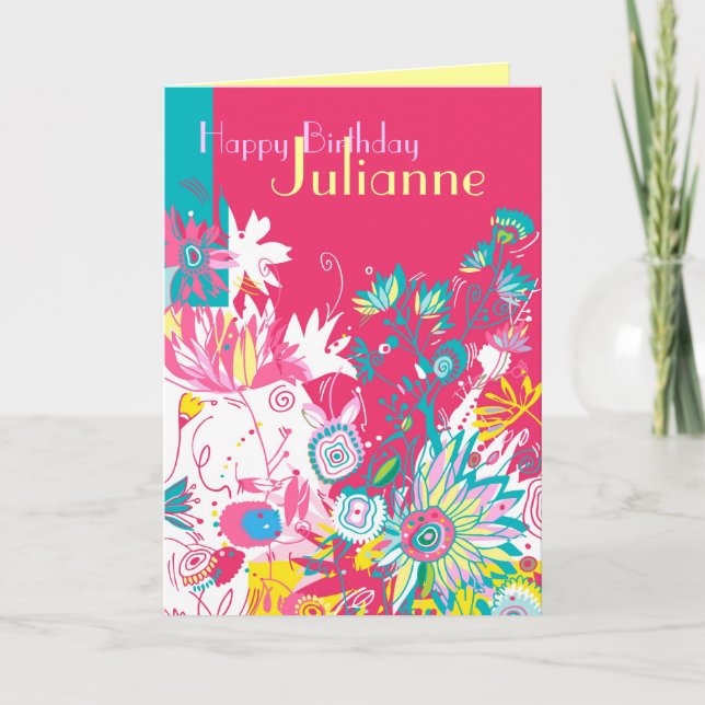 Custom Birthday Card (Front)