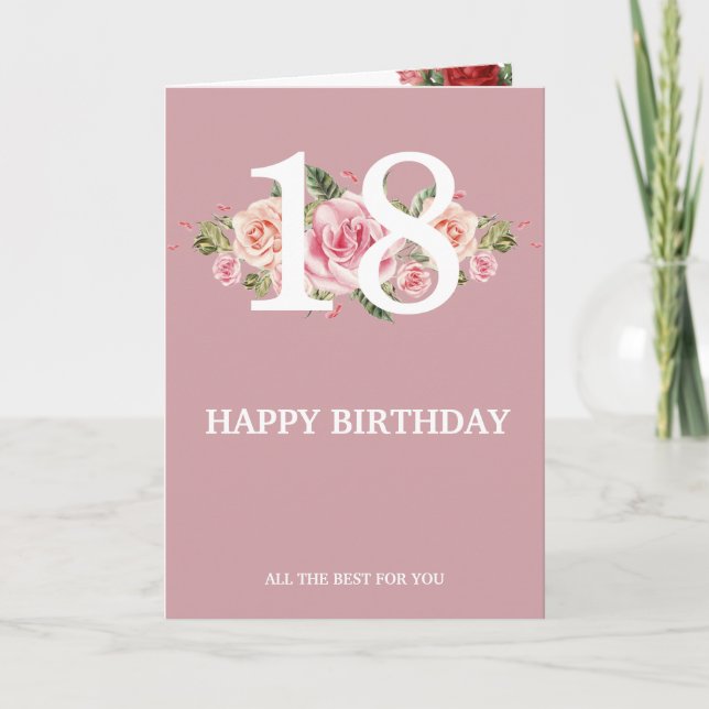 Custom Birthday Card (Front)