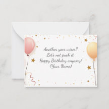 Custom Birthday Card – Personalised Greeting