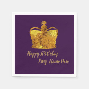 Custom Birthday Cocktail Napkin