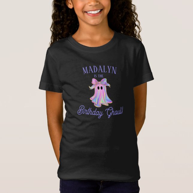 Custom Birthday Ghoul T-Shirt (Front)