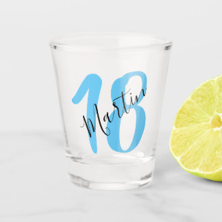 Custom Birthday Gift | 18th | 21st | 40th | 50th S Shot Glass