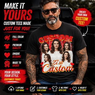 Custom birthday gift bootleg for your girlfriend  T-Shirt