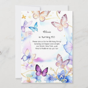 Custom Birthday Invitation