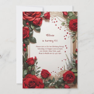 Custom Birthday Invitation