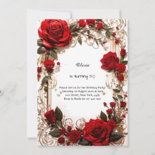 Custom Birthday Invitation