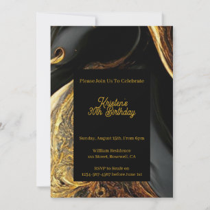 Custom Birthday Invitation