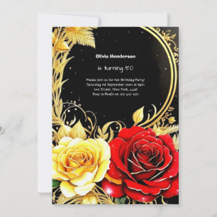 Custom Birthday Invitation