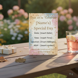 “Custom Birthday Invitations – Kids & Teen Cards