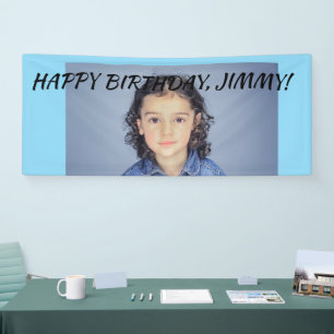 CUSTOM BIRTHDAY PHOTO BANNER