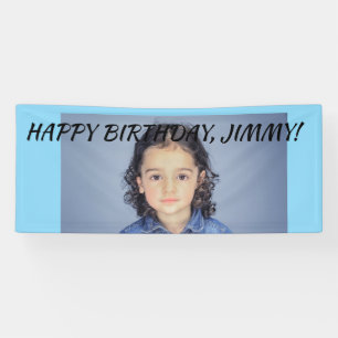 CUSTOM BIRTHDAY PHOTO BANNER