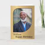 Custom Birthday Photo Card<br><div class="desc">Custom Birthday Photo Card is a card that you can recreate for yourself. Leave or Replace the Photograph with yours on the cover and replace the words on the cover and inside with yours. Personalise it. Enjoy</div>
