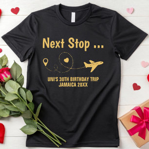Custom Birthday Trip Girls Trip Family Vacation T-Shirt