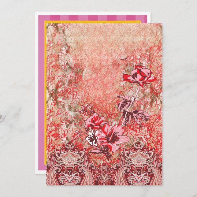 Custom Birthday, Wedding & Graduation Invitations  (Front/Back)