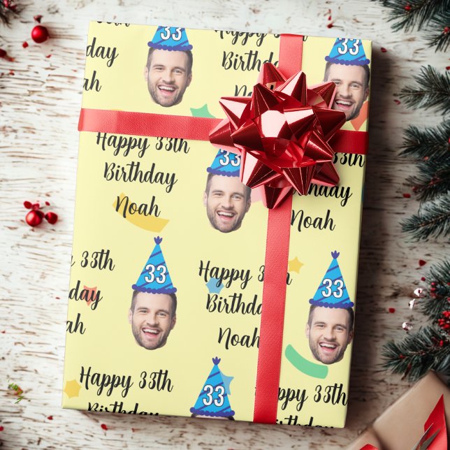Custom Birthday Wrapping Paper, Happy Birthday Paper (Creator Uploaded)