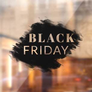 Custom Black Brush Frame Black Friday Store