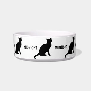 Custom Black Cat Bowl