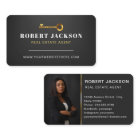 Custom Black + Golden key Realtors Luxury Modern 