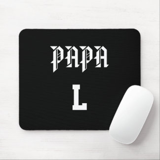 Custom Black Mousepad – Father's Day