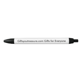 Custom Black Name Quote Company Slogan Photo Art Ink Pen