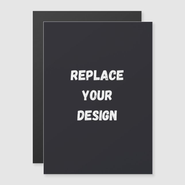 Custom black simple Design Add Photo or Text (Front/Back)