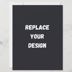 Custom black simple Design Add Photo or Text