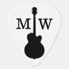 Custom Black&White Guitar Picks for the Guitarist