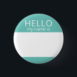Custom Blank HELLO My Name Is Badge<br><div class="desc">This badge can be customised with any name!</div>