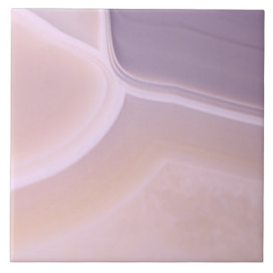 Custom Blank Purple Pink Agate Crystal Patterns Tile
