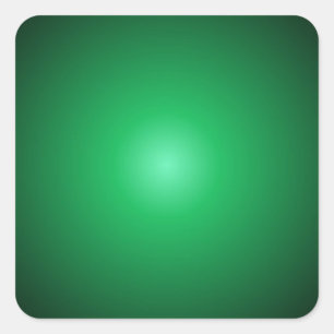 Custom Blank Trendy Elegant Template Green Colour Square Sticker