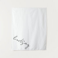 Custom Blanket with Name, Personalised Throw Blank