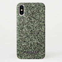 Custom block digital camo Iphone x case