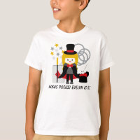 Custom Blonde Girl Hocus Pocus Magic T-shirt