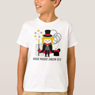 Custom Blonde Girl Hocus Pocus Magic T-shirt